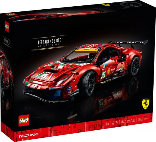 LEGO® 42125 Ferrari 488 GTE “AF Corse #51”