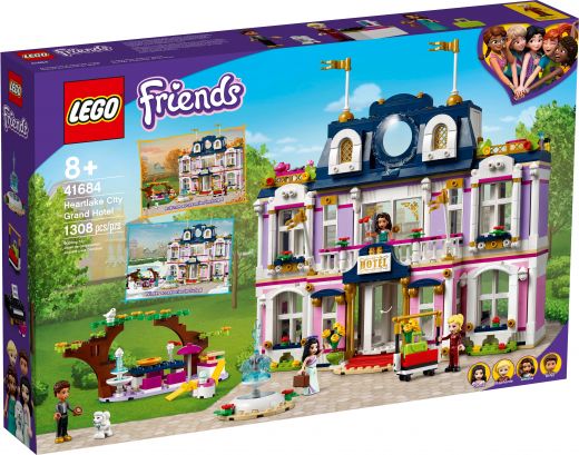 LEGO 41684 Grand Hotel di Heartlake City - scatola leggermente danneggiata