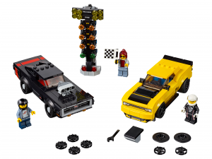 LEGO® 75893 Dodge Challenger SRT Demon 2018 et Dodge Charger R/T 1970