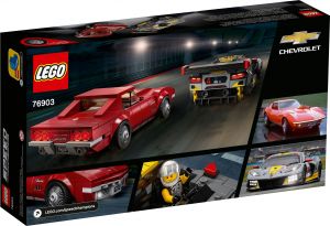 LEGO® 76903 Chevrolet Corvette C8.R Race Car and 1969 Chevrolet Corvette