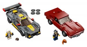 LEGO 76903 Chevrolet Corvette C8.R Race Car and 1969 Chevrolet Corvette