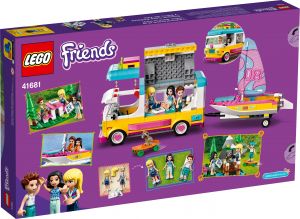 LEGO® 41681 Le camping-car et le voilier de la forêt