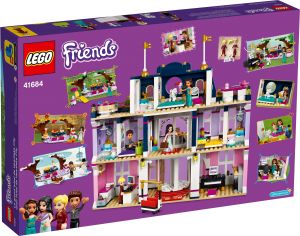 LEGO 41684 Gran Hotel de Heartlake City - caja ligeramente daada