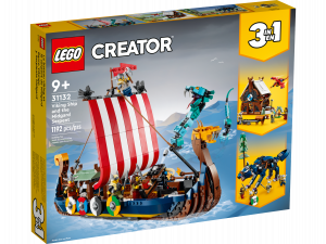 LEGO 31132 Le bateau viking et le serpent de Midgard